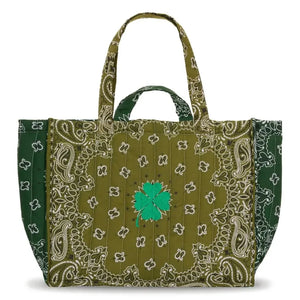 Call it by your name - Maxi Tote Shamrock Pamuk | Yeşil