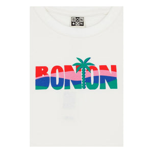 Bonton - Tuba Palm T-Shirt | Ecru
