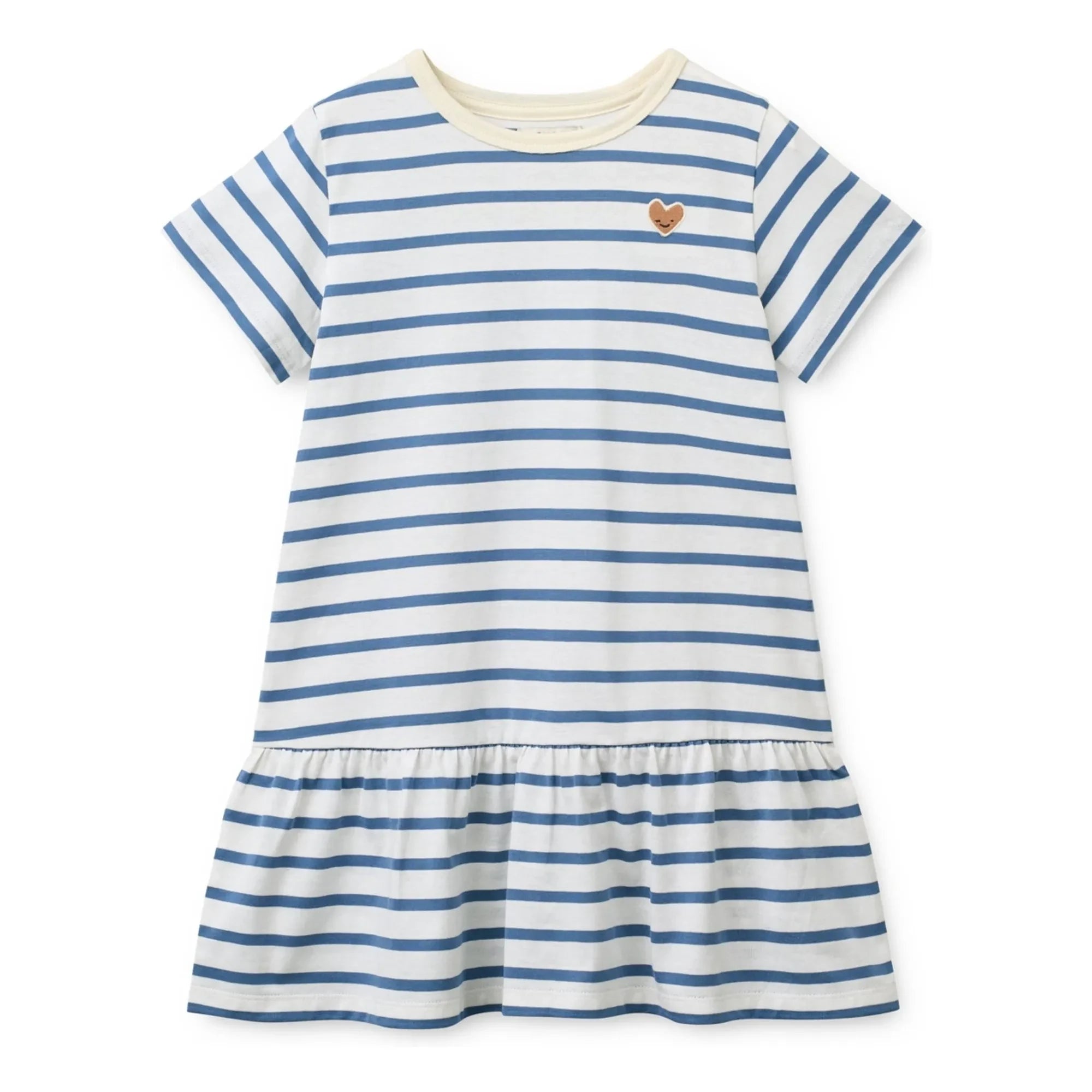 Liewood – Madden Gestreiftes Kleid aus Bio-Baumwolle | Blau