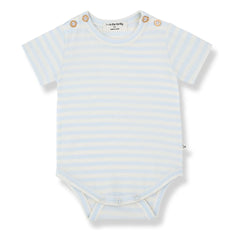 1+ in the family - Body Eloi Striped | Light Blue