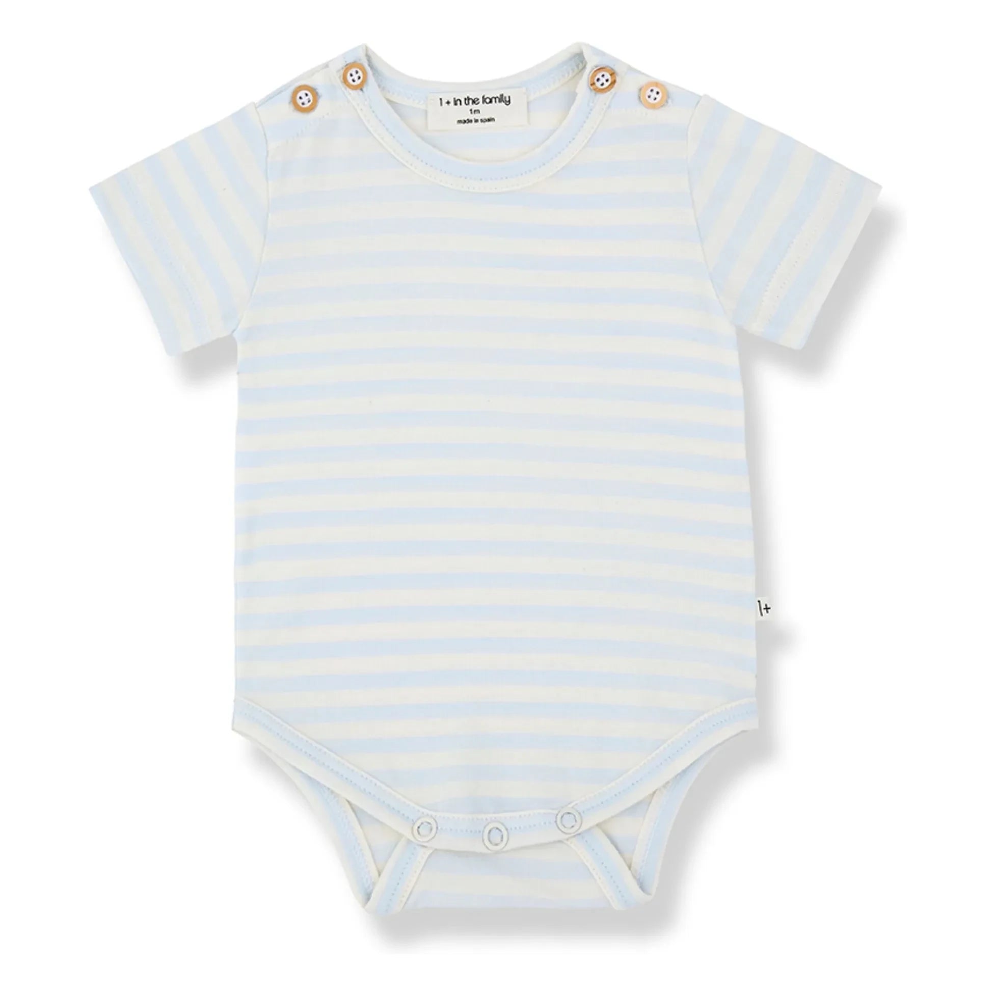 1+ in the family - Body Eloi Striped | Light Blue
