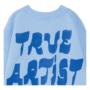 True Artist - Sweatshirt No.11 Bird Organic Cotton | Light Blue