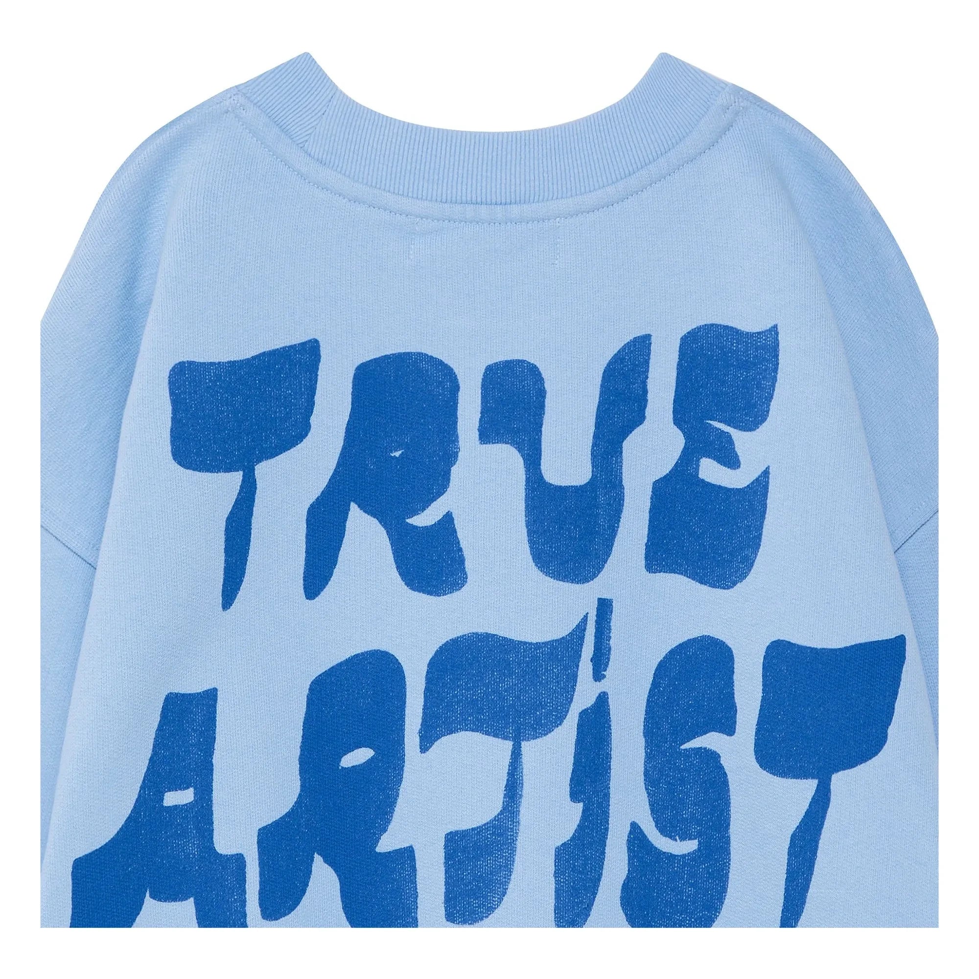 True Artist - Sweatshirt No.11 Bird Organic Cotton | Light Blue