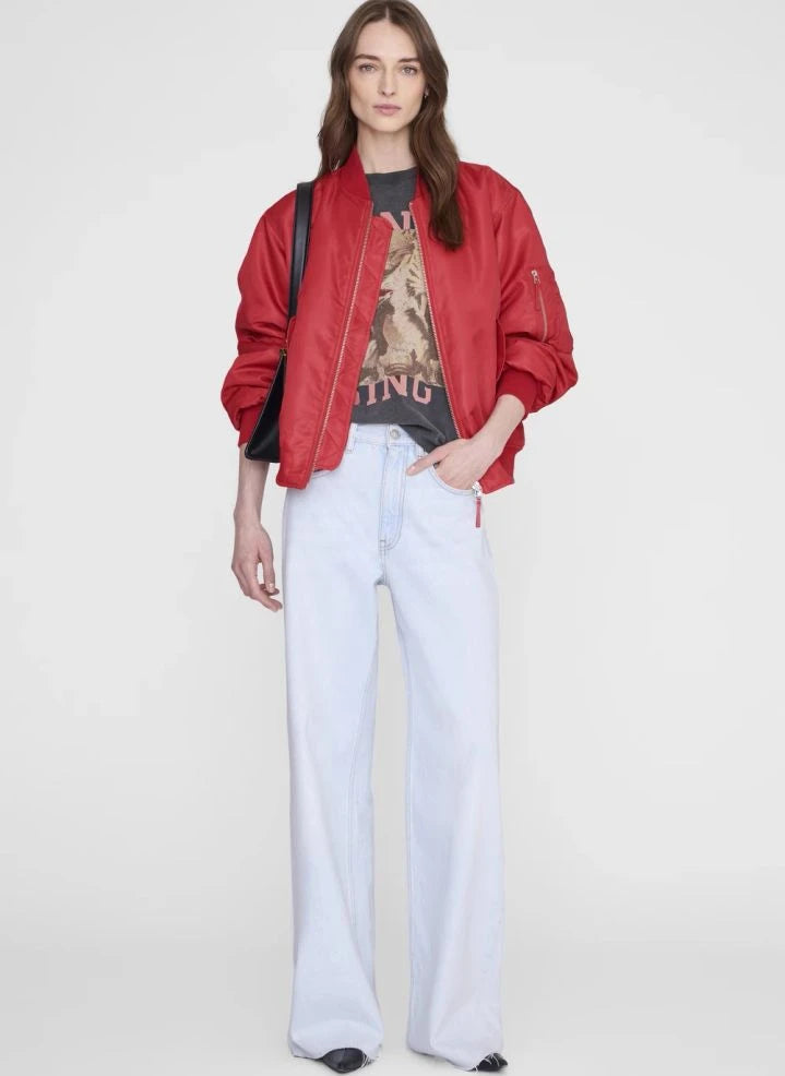 Anine Bing - Bomber Leon | Red