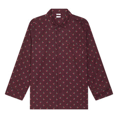 Pockies - Cherry Pijama Gömlek | Lacivert