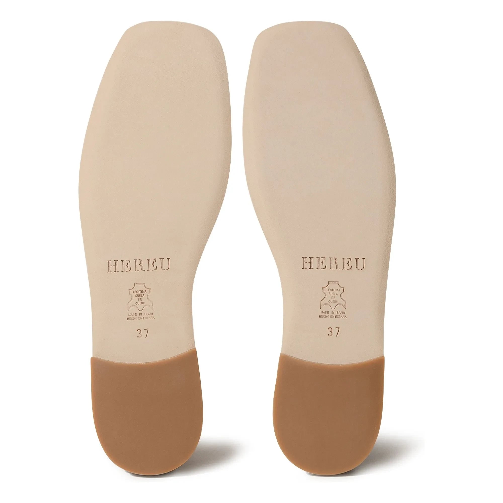 Hereu - Mantella Leather Sandals | Ivory