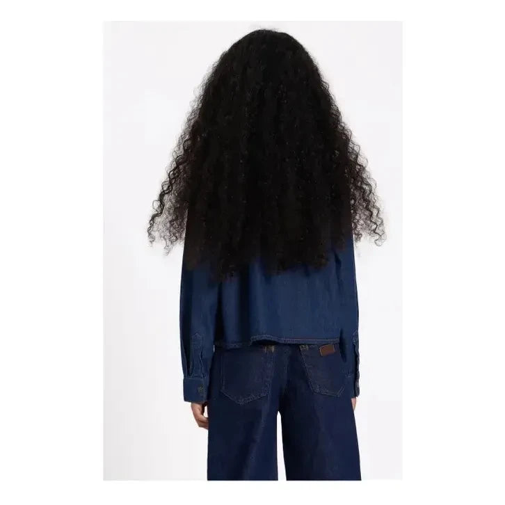 Finger in the nose - Crush Kısa Denim Gömlek | Denim brut