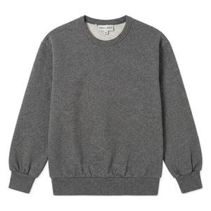 Smallable Kid - Borough Organik Pamuklu Sweatshirt | Gri melanj