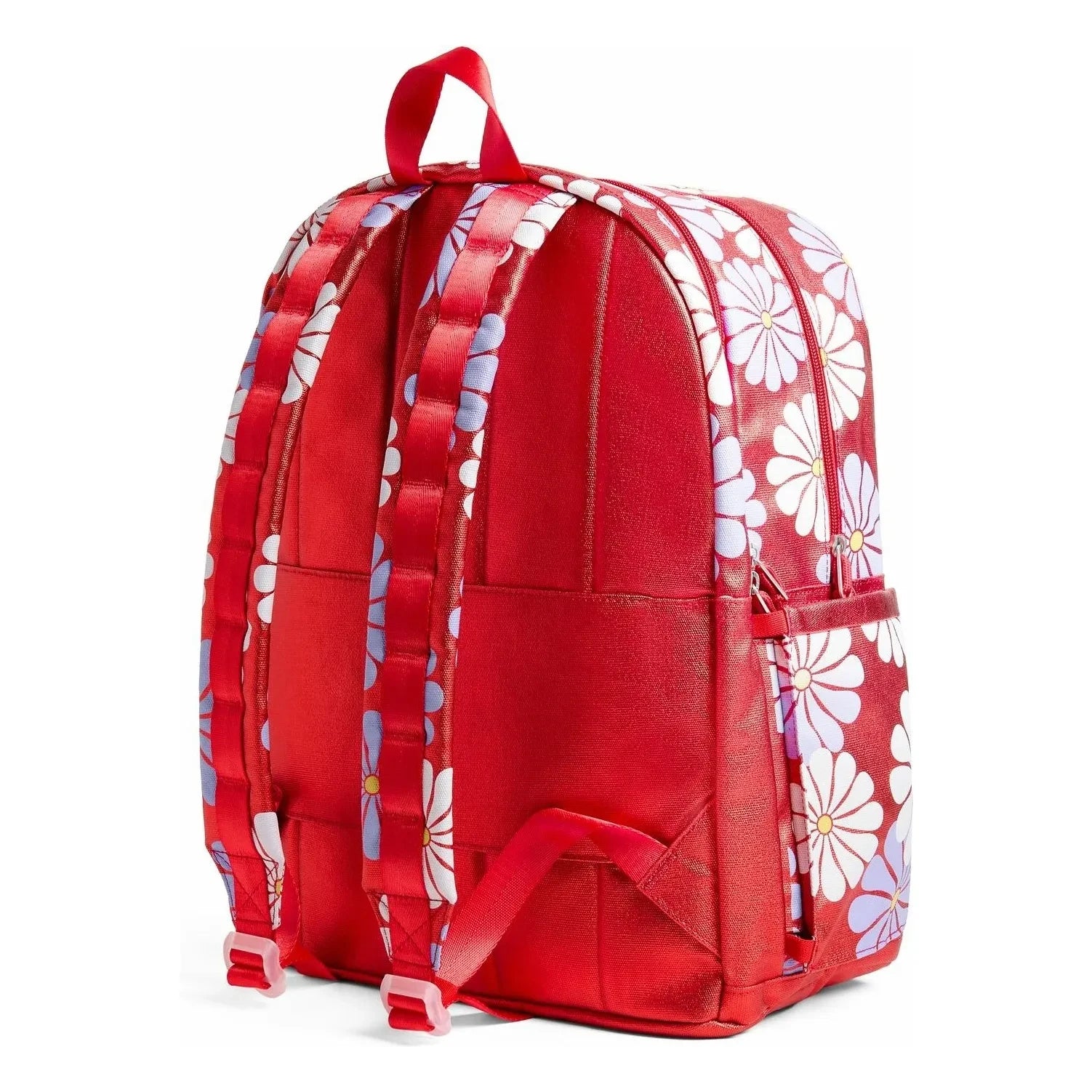 State Bags - Kane Rucksack mit zwei Taschen und Blumenmuster Ruby | Koralle