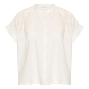 By Bar - Ally organic cotton blouse | White