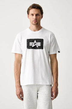 Alpha Industries Erkek Pamuk Tişört Washed Out