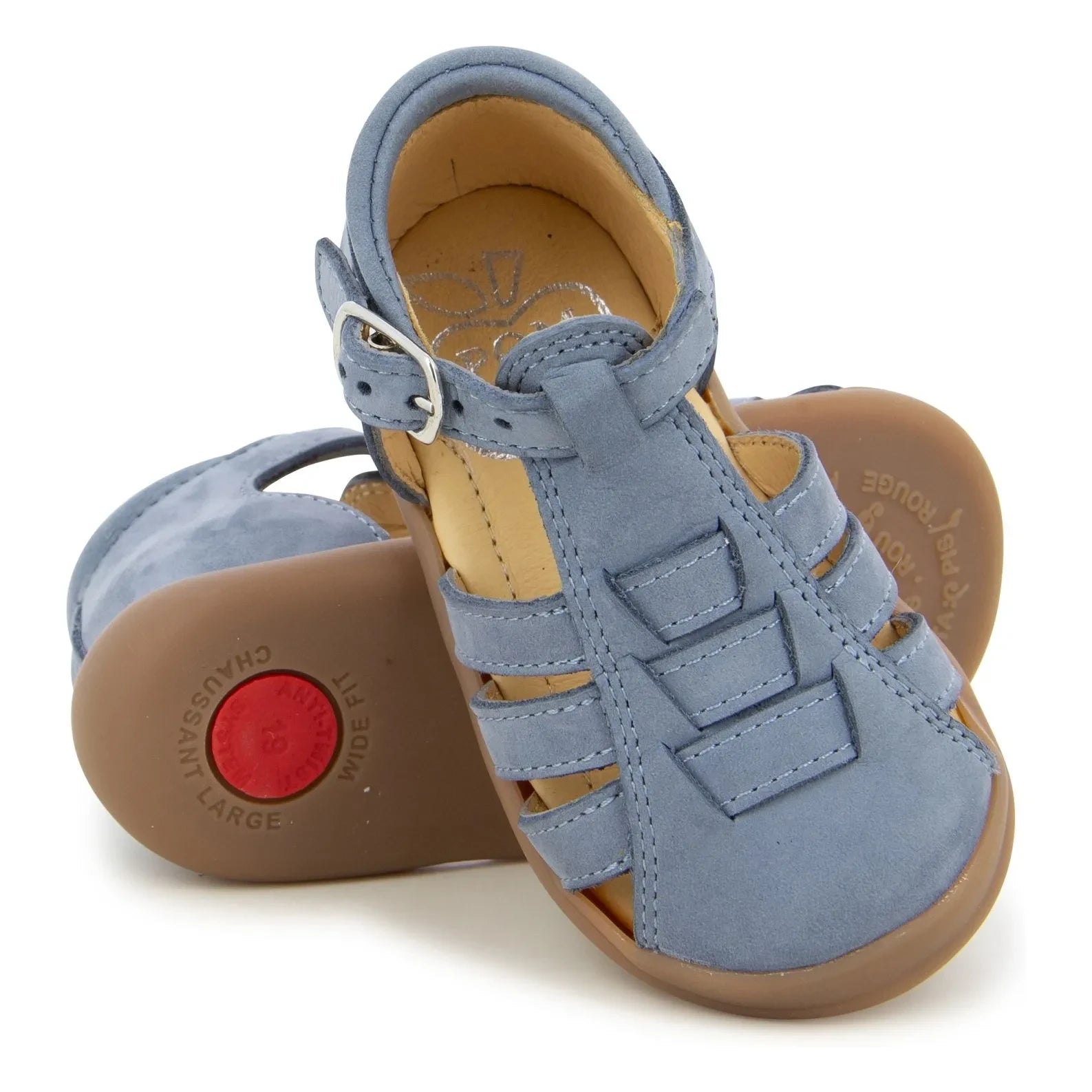 Pom d'Api - Flex Up Achilles Sandalen | Graublau
