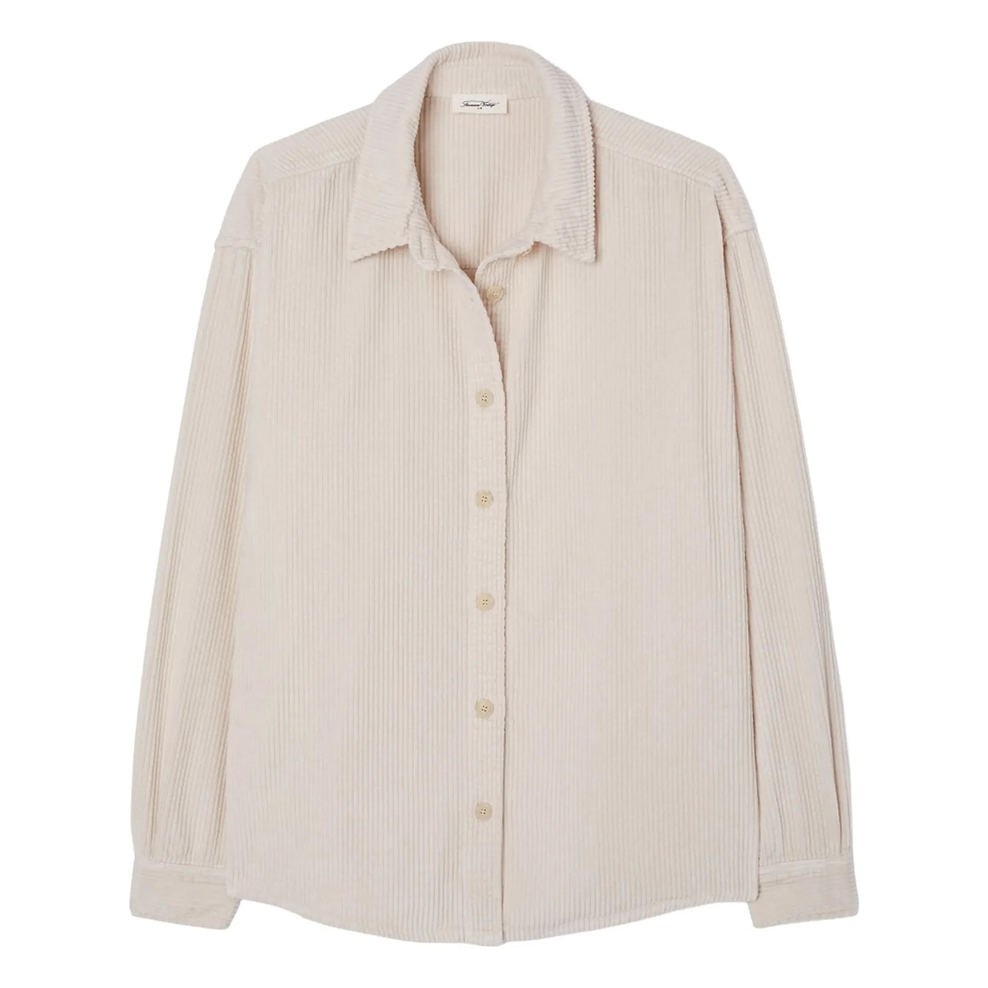 American Vintage - Padow Kadife Overshirt | Ecru