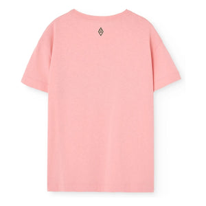 The Animals Observatory - Pupfish T-Shirt aus Bio-Baumwolle | Rosa
