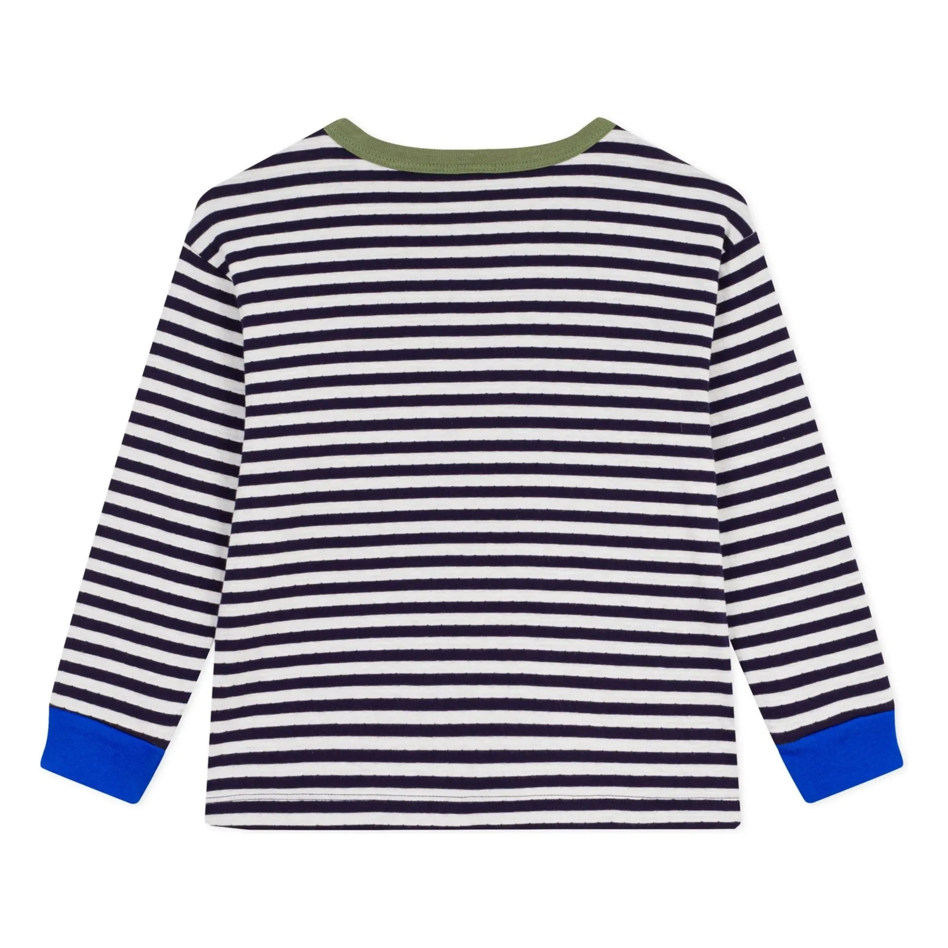 Petit Bateau – Gestreiftes T-Shirt | Blau
