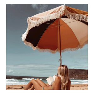 Business & Pleasure Co. - Premium Saçaklı Plaj Şemsiyesi