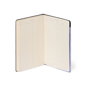 Legami - Liniertes Notizbuch mit monochromem Softcover - Cosmic Lilac - Mein Notizbuch