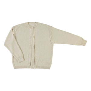 Poudre Organic - Cardigan Pétale aus Bio-Baumwolle | Beige