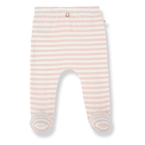 1+ in the Family - Striped Ros Leggings | Beige Pink