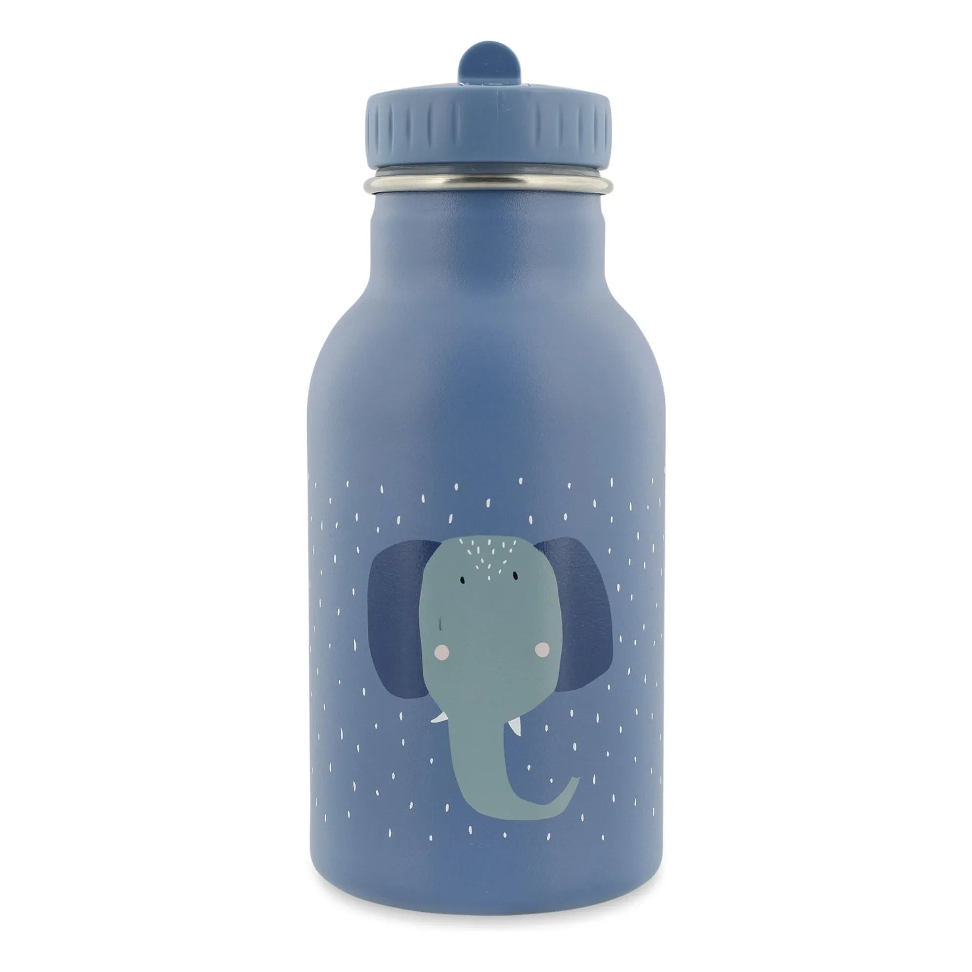 Trixie - Mrs Elephant 350 ml yalıtımlı su şişesi | Mavi