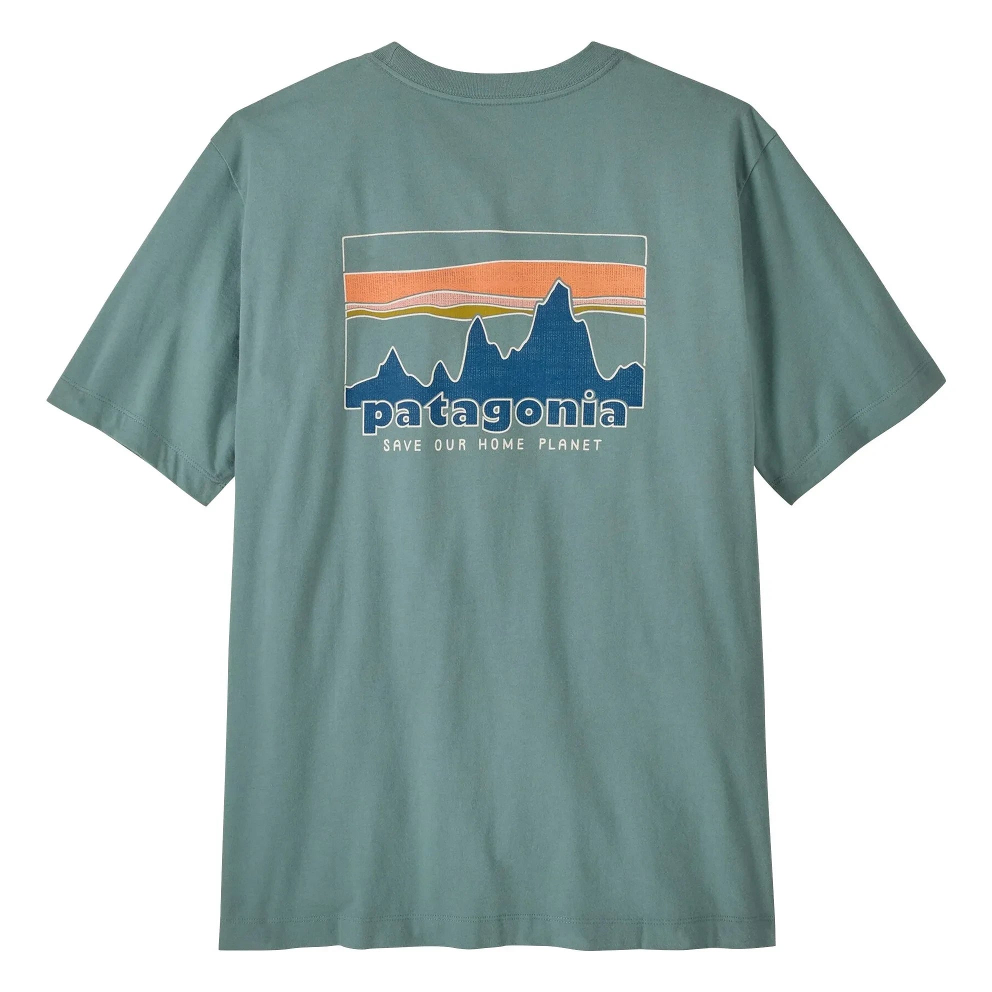 Patagonia - 73 Skyline T-Shirts | Blue Green