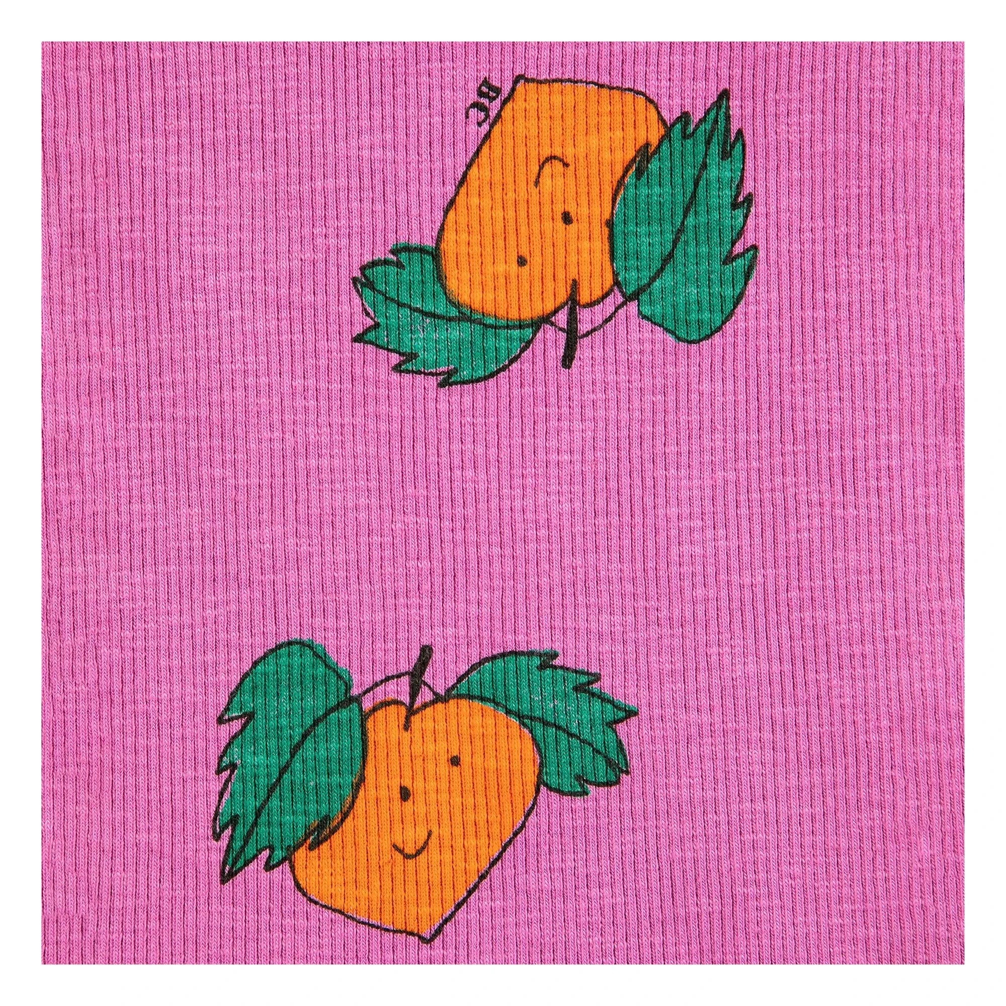 Bobo Choses - Fitilli Atlet Oranges Organik Pamuk | Mor