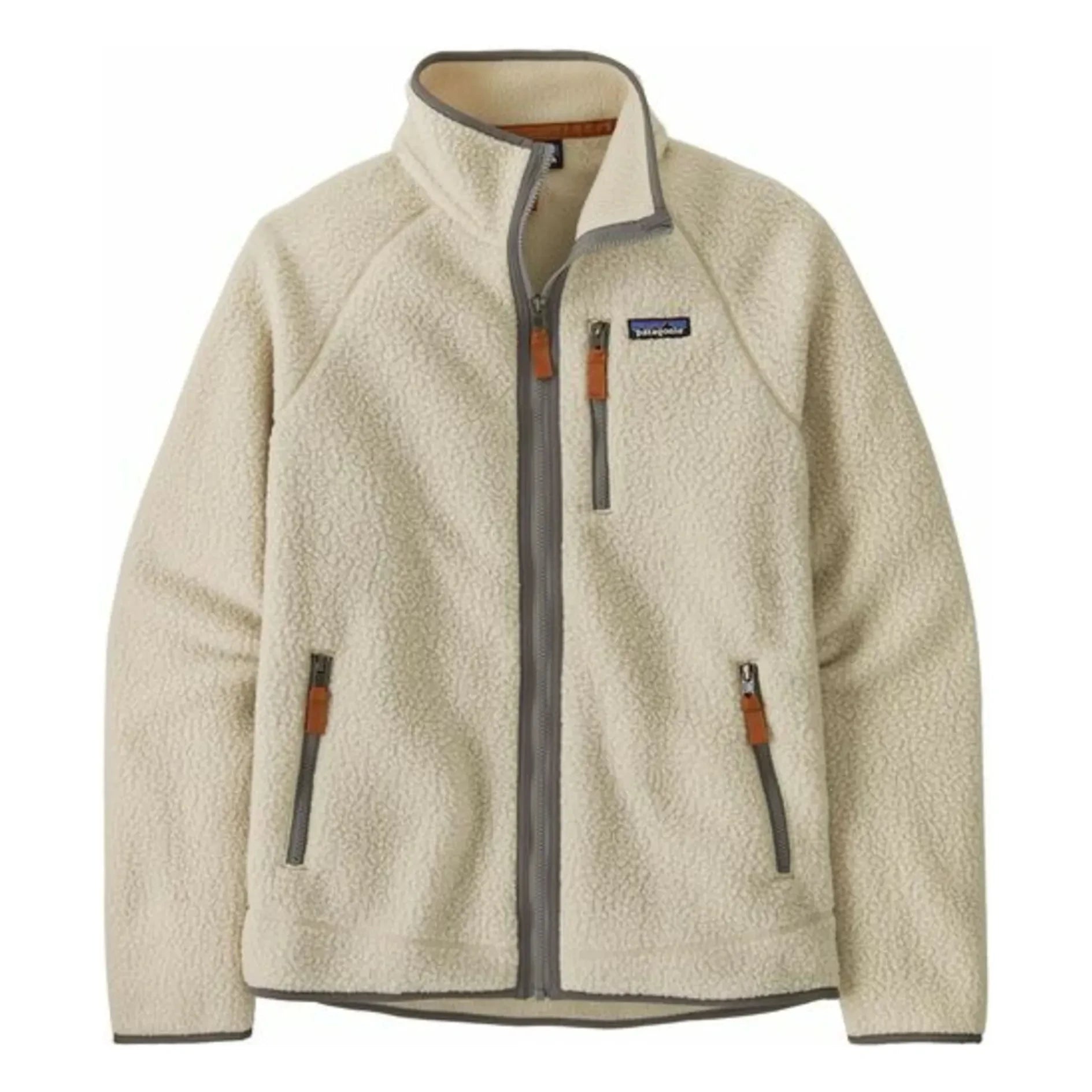 Patagonia - Retro Pile Fleece aus recycelten Fasern, mit Reißverschluss | Ecru