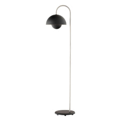 & Tradition - Stehleuchte Flowerpot VP12, Verner Panton | Mattschwarz