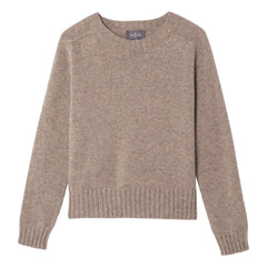 Bompard - Rundhals-Pullover Hammerärmel Kaschmir | Beige