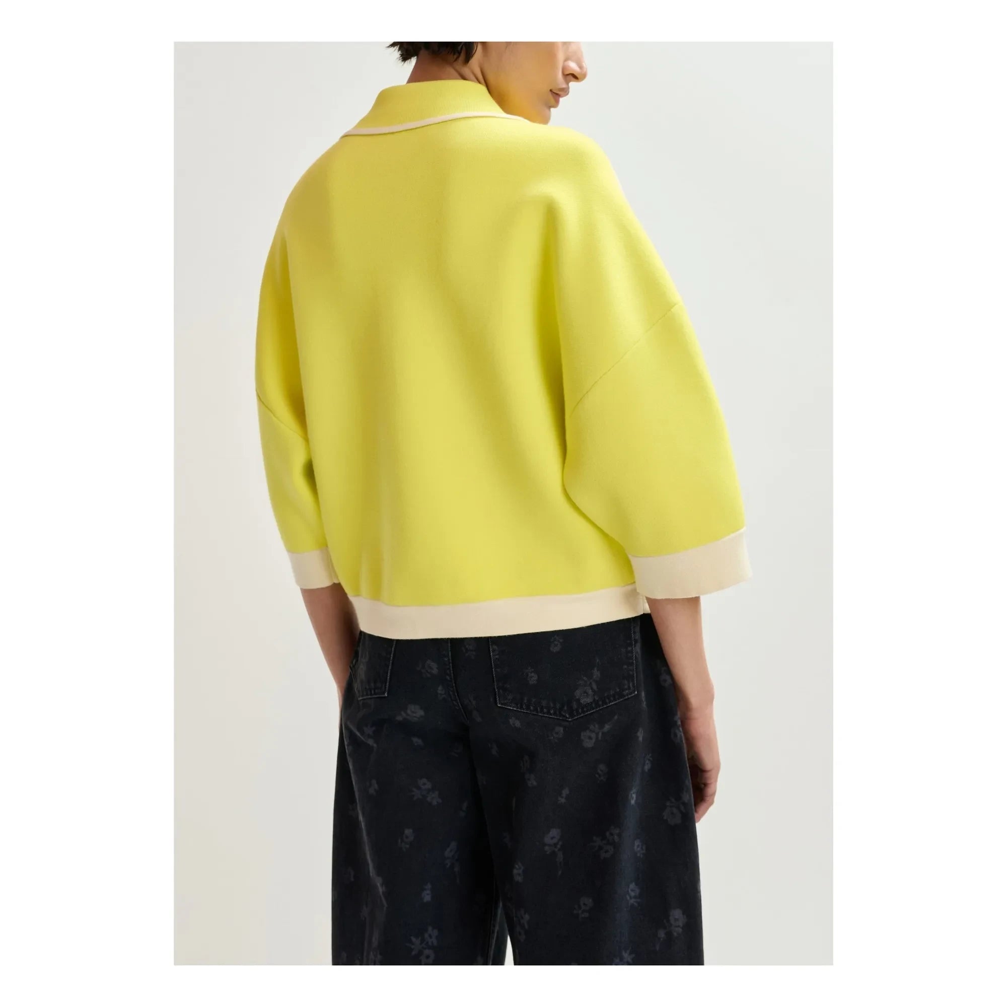 Essentiel Antwerp - Jugly Hırka | Limon sarısı