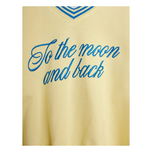 Mini Rodini - Return to the Moon and Sun Sweat aus Bio-Baumwolle | Gelb