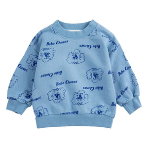 Bobo Choses - Organik Pamuk Sweat Dogs | Mavi