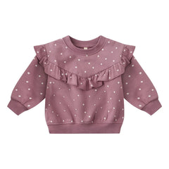 Quincy Mae - Ärmelloses Sweatshirt aus Stoff | Magenta