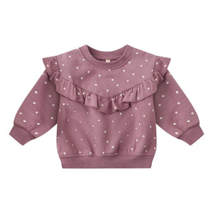 Quincy Mae - Ärmelloses Sweatshirt aus Stoff | Magenta