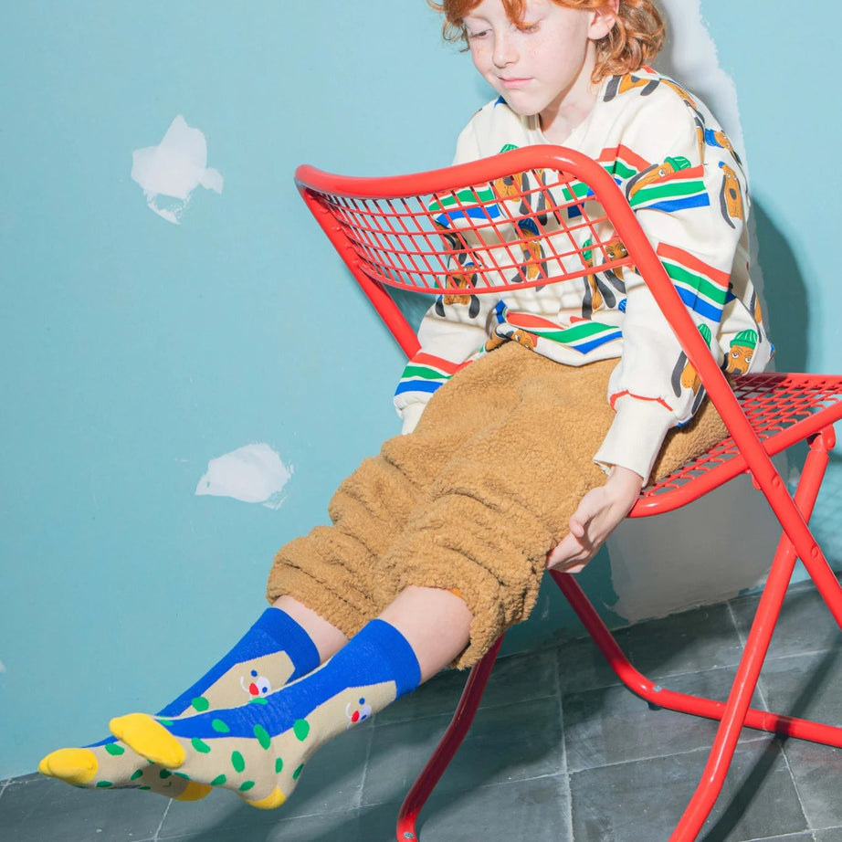 Eat My Socks - Çocuk Mutlu Köpek Çorap - Dinossi