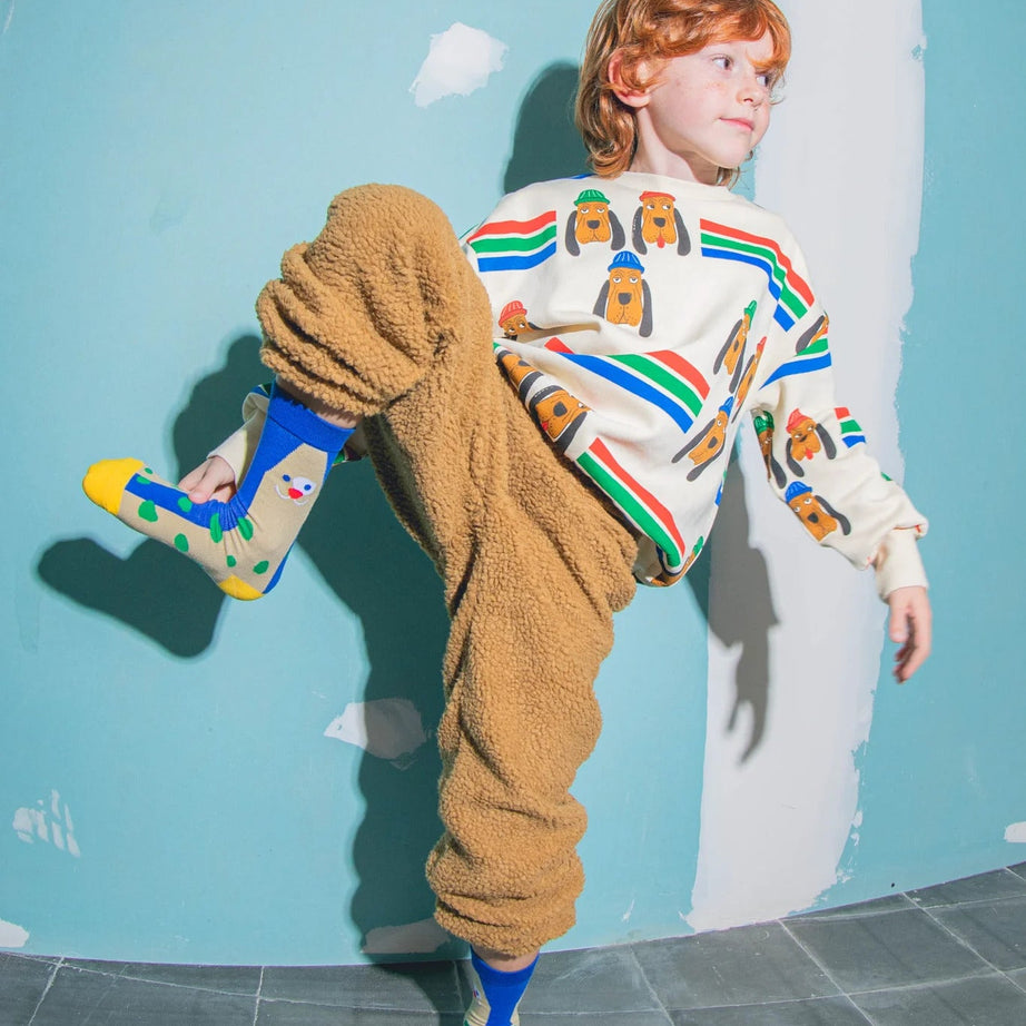 Eat My Socks - Çocuk Mutlu Köpek Çorap - Dinossi