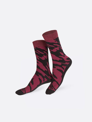 Eat My Socks - Yetişkin Kırmızı Şarap Çorap