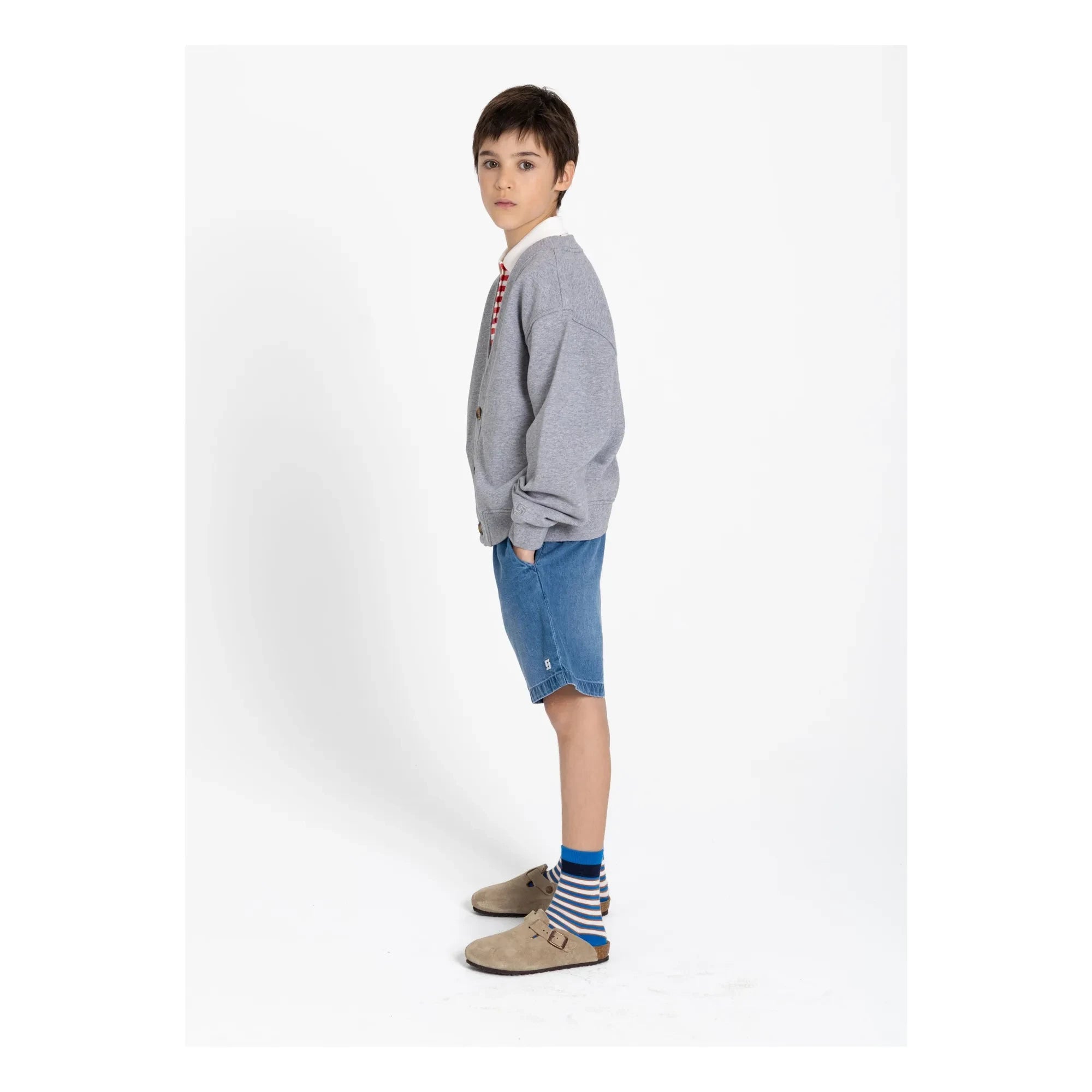 Smallable Kid - Malo Çizgili Çorap | Mavi