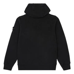 Stone Island – Kapuzenpullover mit Logo | Schwarz