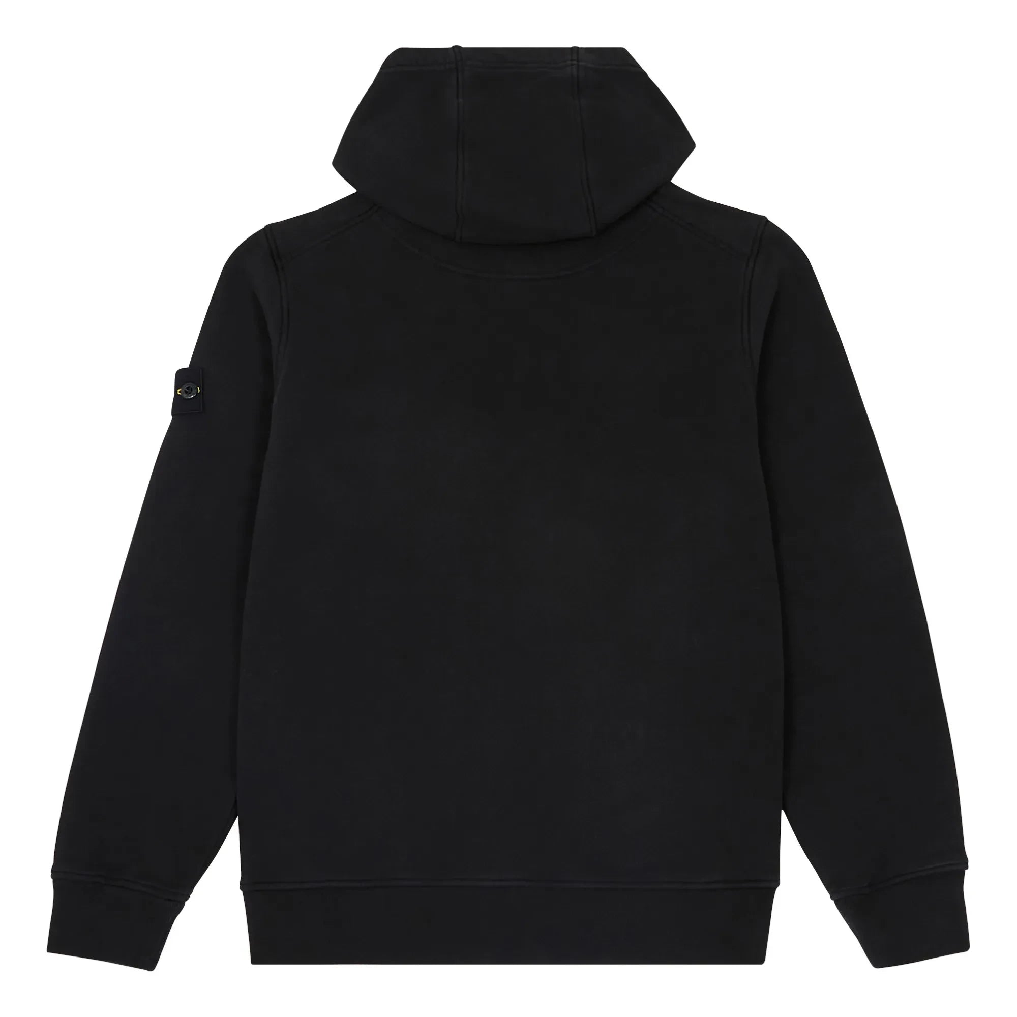 Stone Island – Kapuzenpullover mit Logo | Schwarz