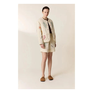 Leon & Harper - Viny Bio-Baumwolljacke | Weiß