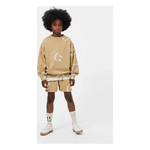 Molo - Amil Smiles Shorts aus Bio-Baumwolle | Beige
