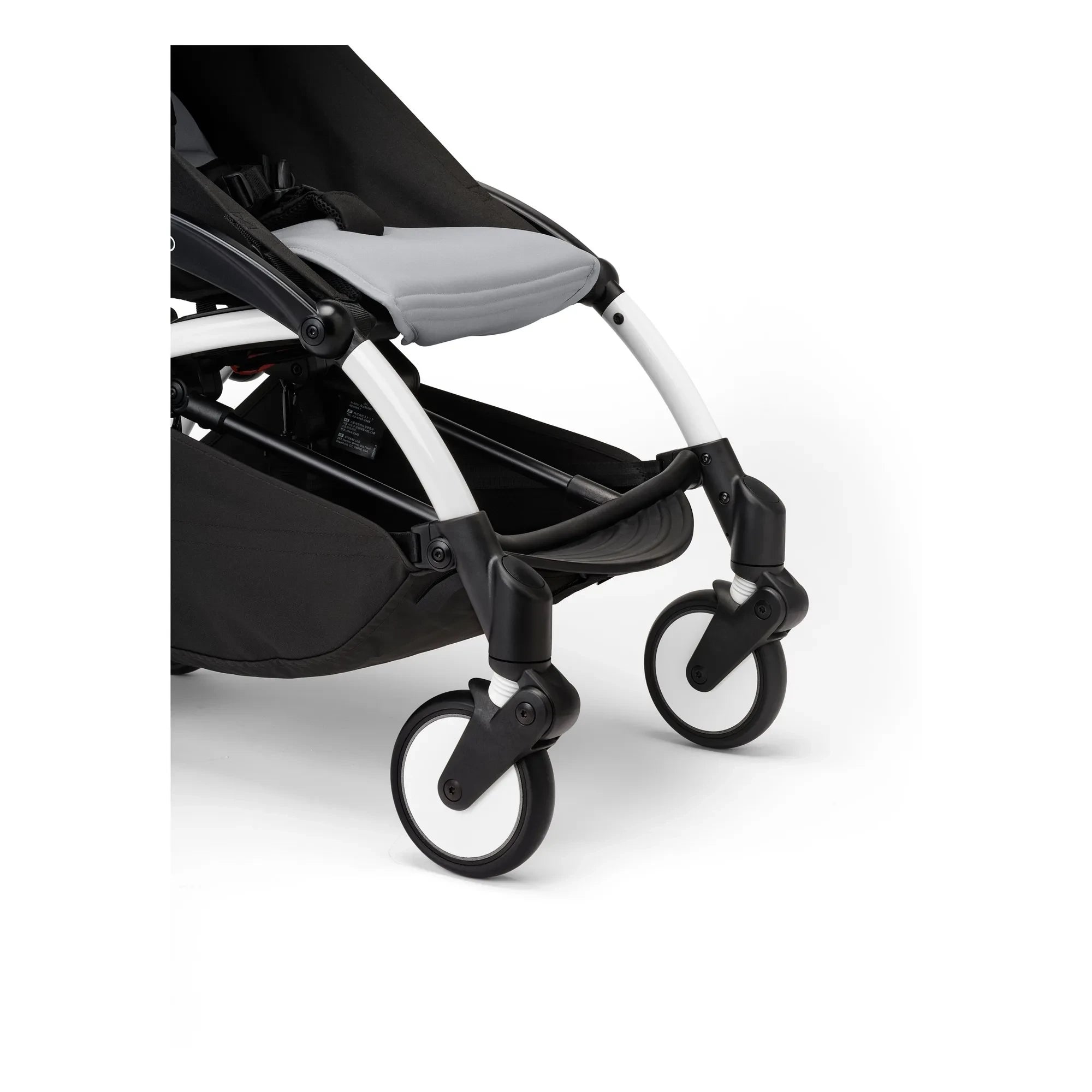 Stokke® - YOYO³ 0+ Newborn Stroller White Frame | Stone