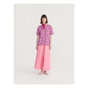 Bobo Choses - Paper Touch organik pamuk pantolon | Pembe