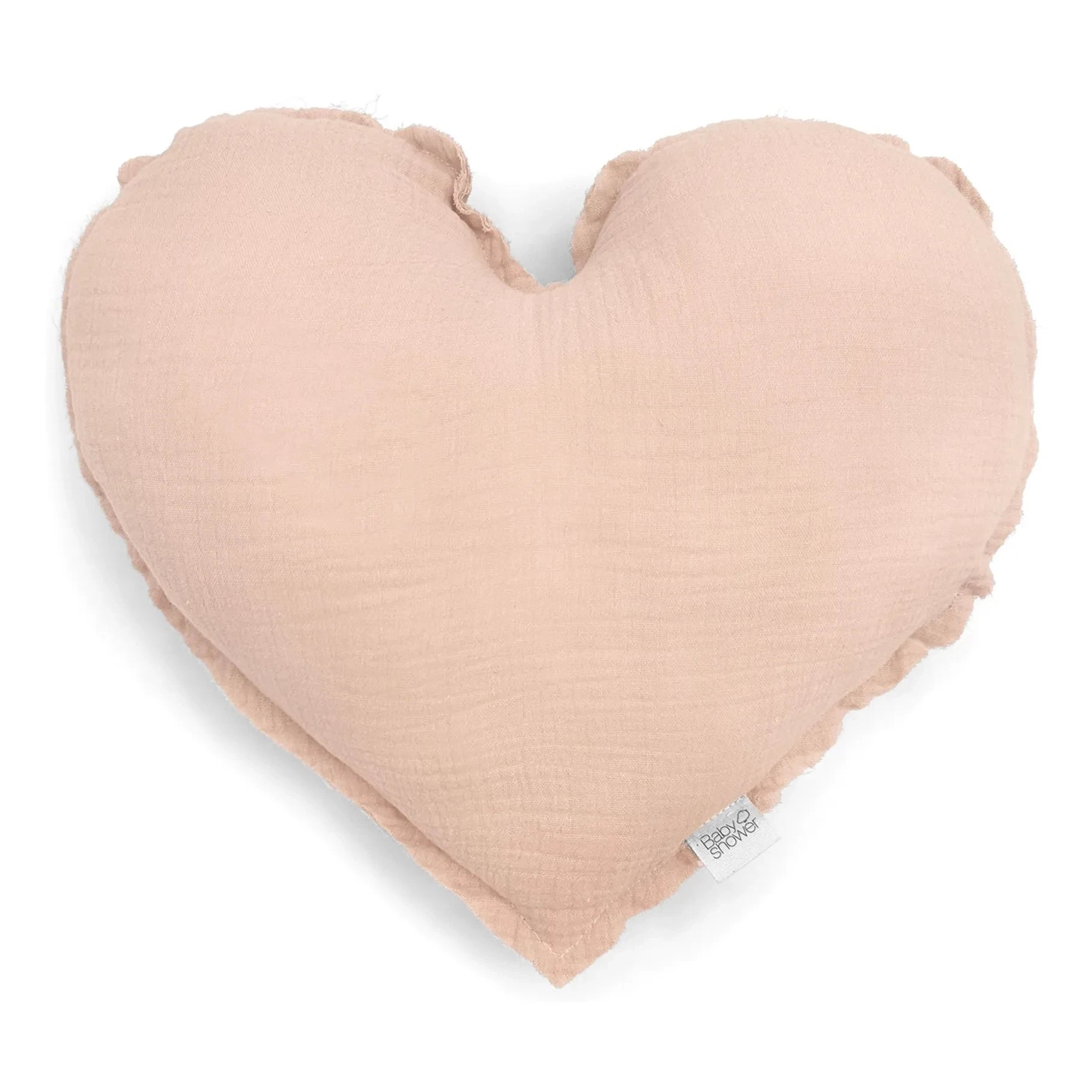 Babyshower - Kalp yastık | Açık Pembe