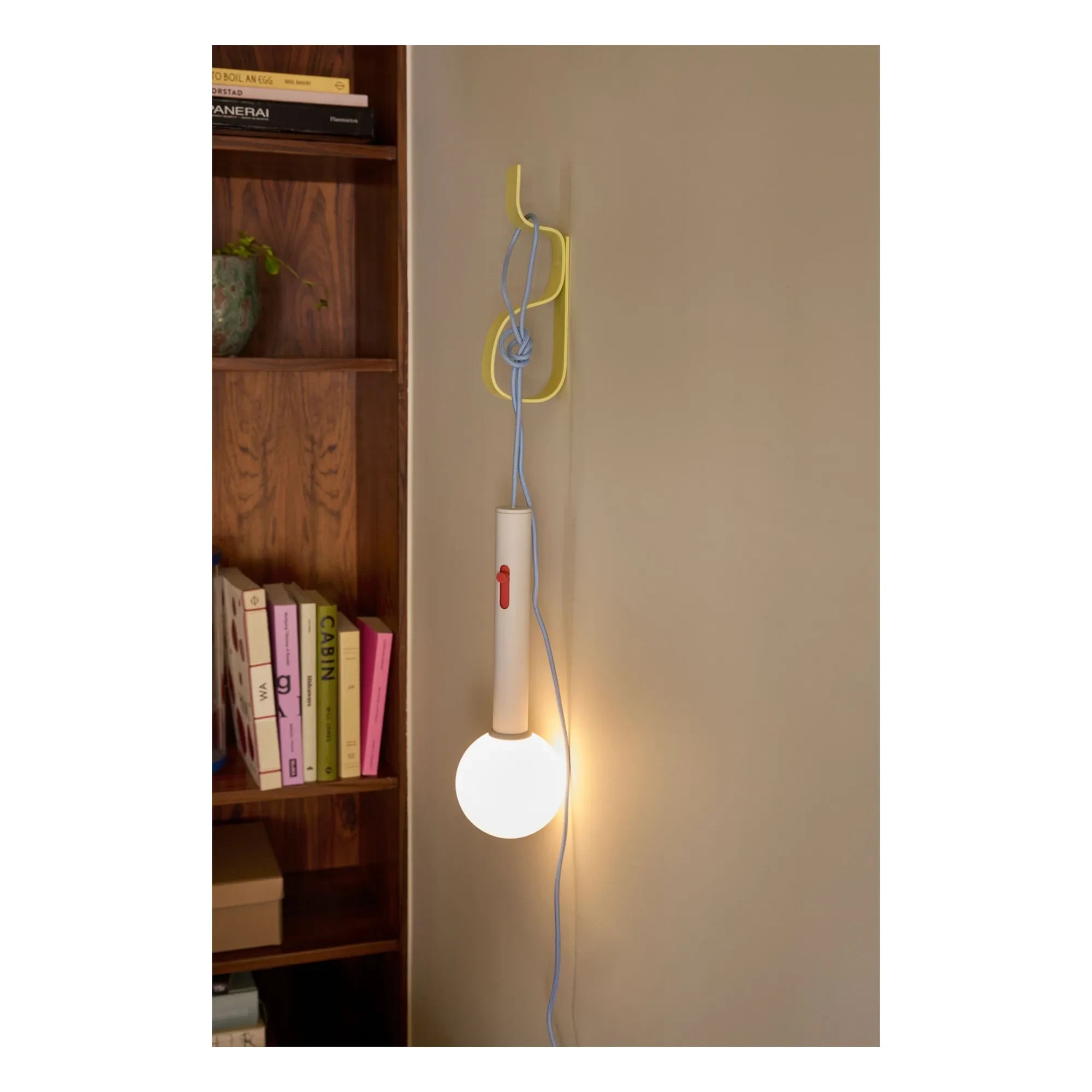 Hübsch - Nami Wandhalterung | Gelb