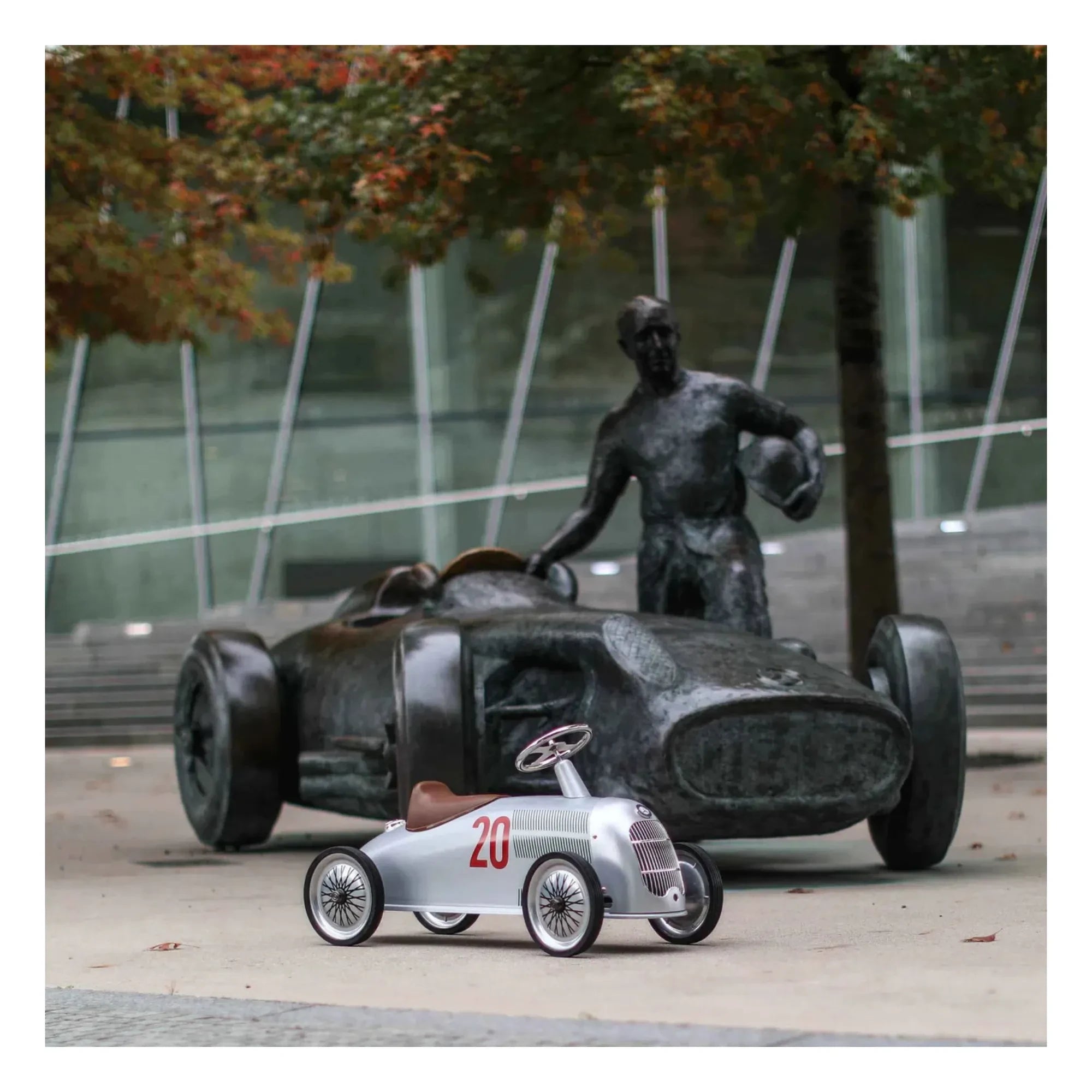 Baghera - Mercedes-Benz Rider Rutschauto | Silber