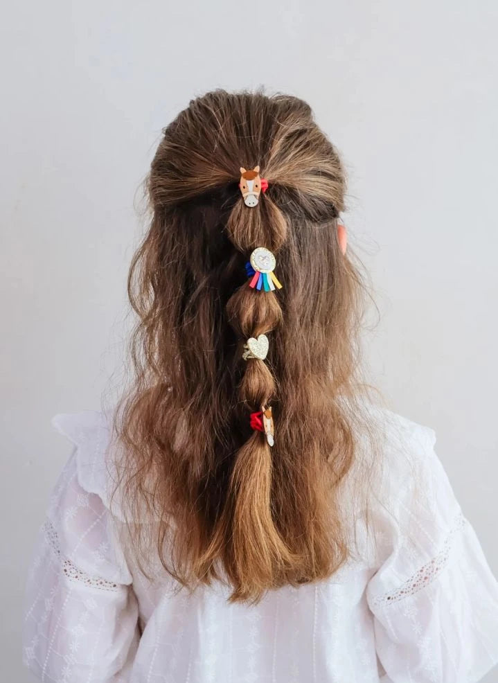 Mimi & Lula - 8-piece Ponytail Hair Tie Set | Beige