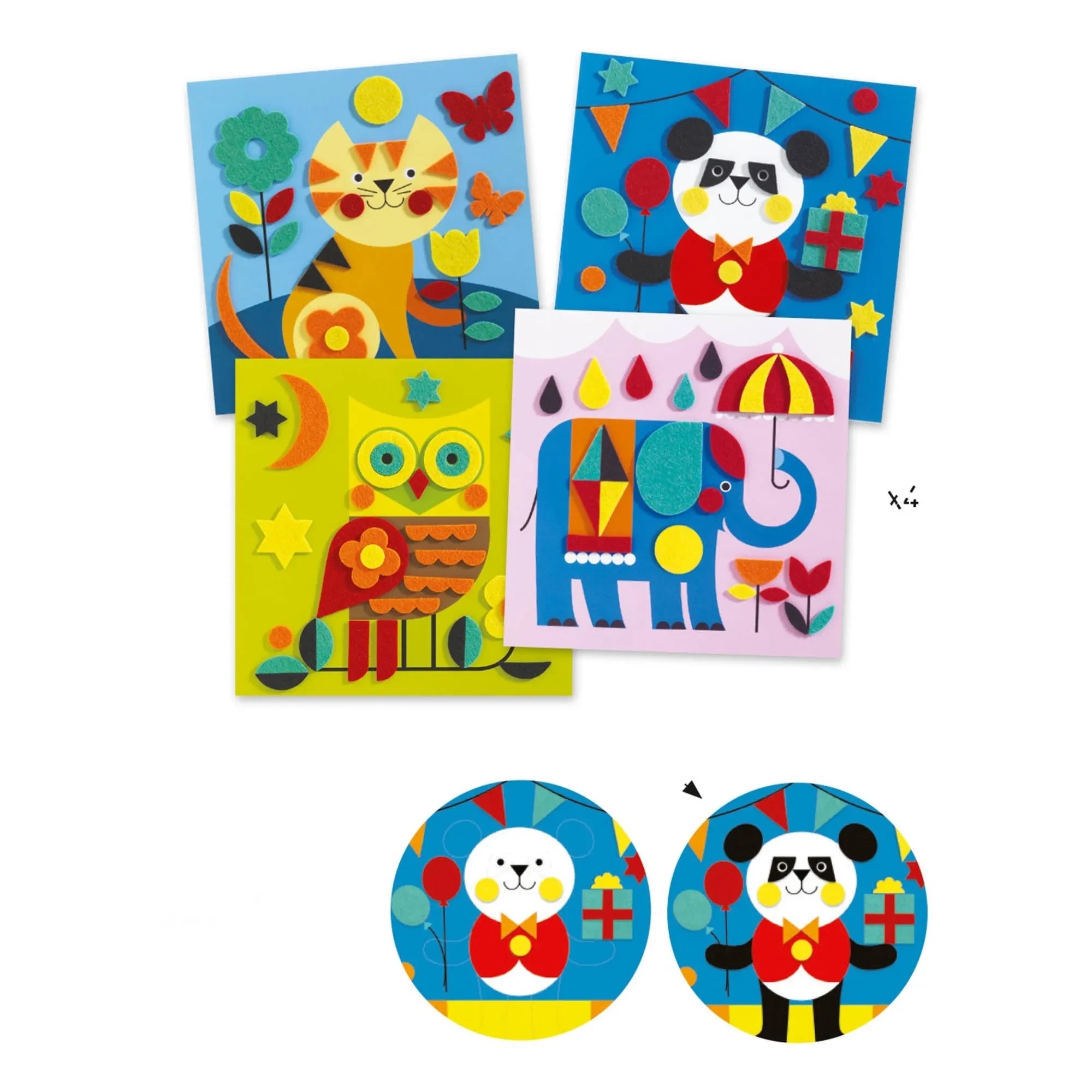Djeco - Filzbild-Set