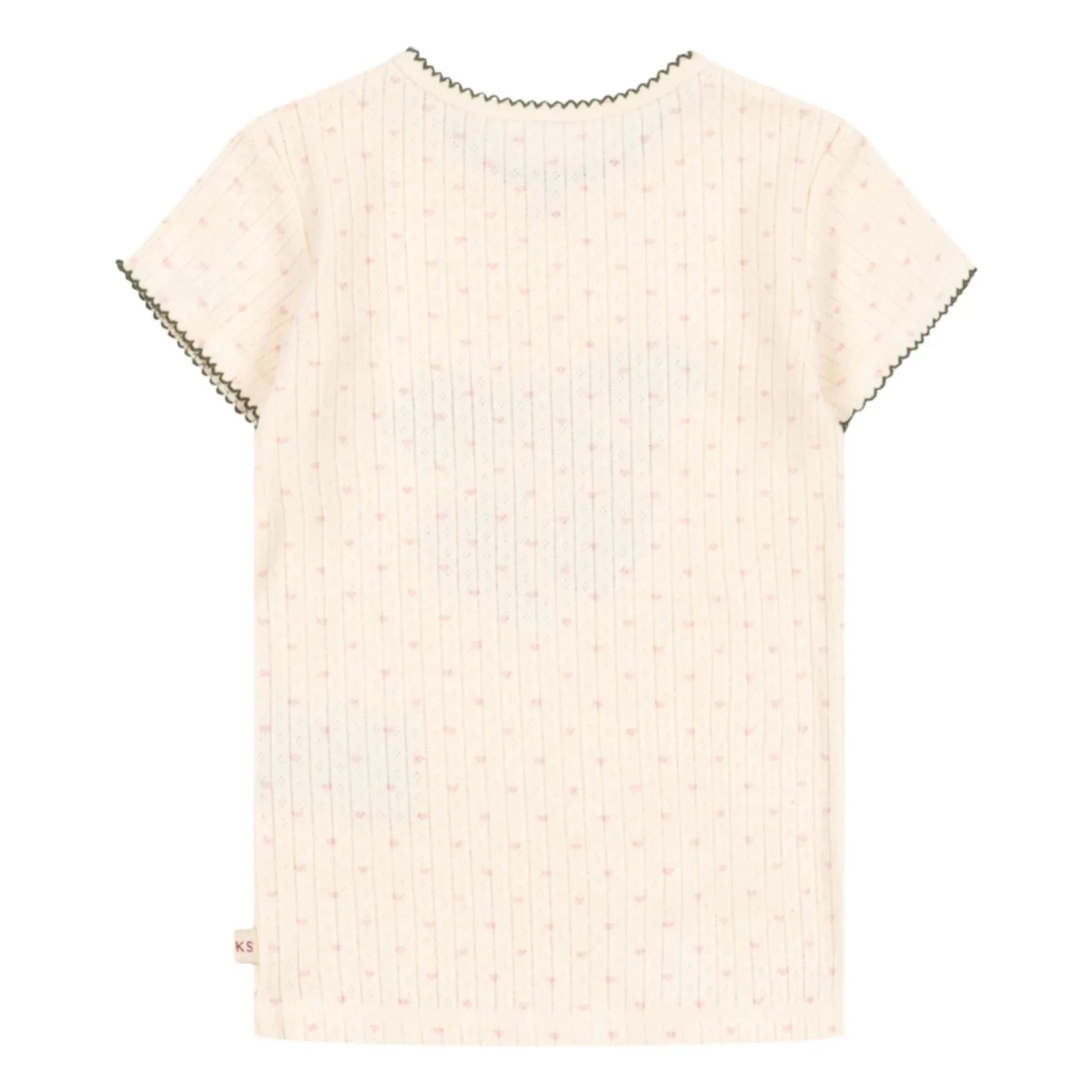 Konges Sløjd - Minnie Cherry Organic Cotton T-Shirt | Off-White